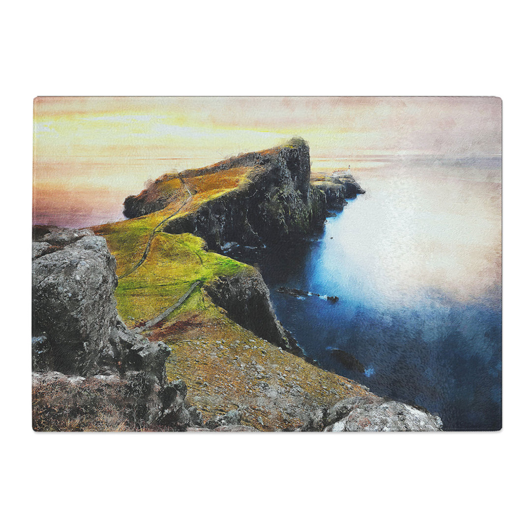 Tempered Glass Lighthouse in the Isle of Skye Chopping Board