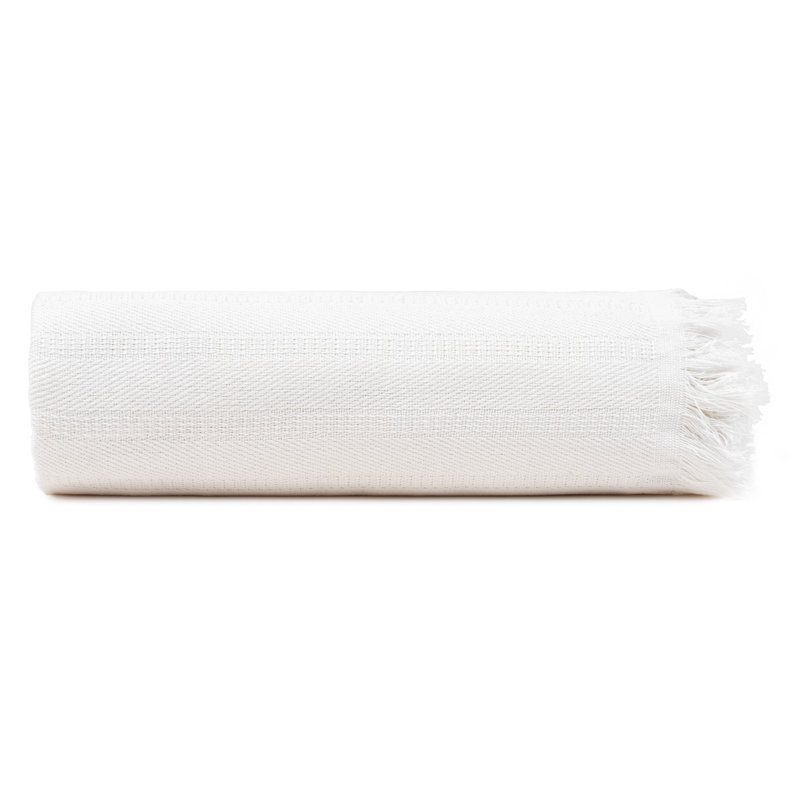 17 Stories Blanket, White