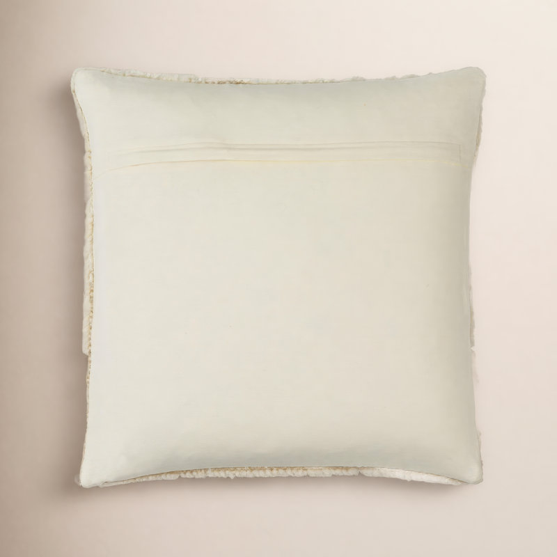 Kess Abstract Wool Blend Throw Pillow, 20" x 20", Pillow Cover Only - No Insert