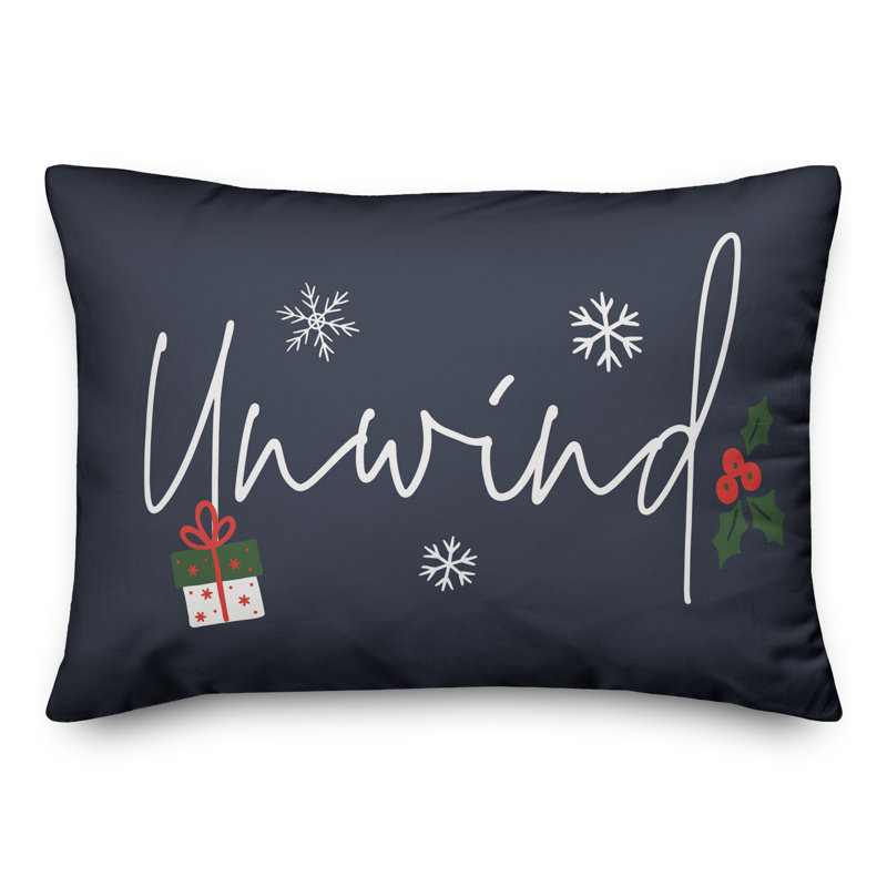 No Decorative Addition Throw Pillow, Navy