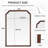 Ancalin Solid Wood Arched Wall Mirror-1845612158-1840124529