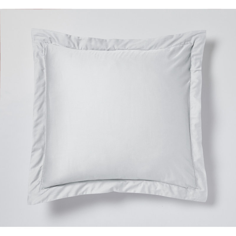Hazelann Satin Solid Colour Duvet Cover with Pillowcases Included, 220 x 240cm Duvet Cover, Grey