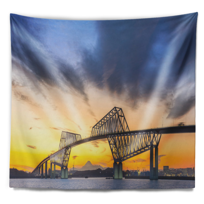 Polyester Tapestry, 68" H x 80" W