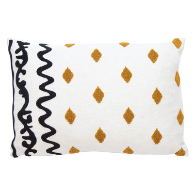 Roanoke Geometric Rectangular Lumbar Cushion