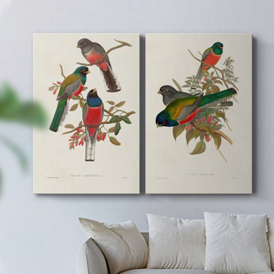 ElegantTrogonsIX-Premium Gallery Wrapped Canvas -Ready to Hang