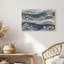 «Gallery Wrap», art mural sur toile pour le salon, la chambre à coucher, le bureau ou le vestibule - décoration murale décorative avec vagues de l'océan-129302270-129302273