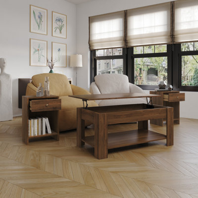 Magnolia 3 Piece Coffee Table Set