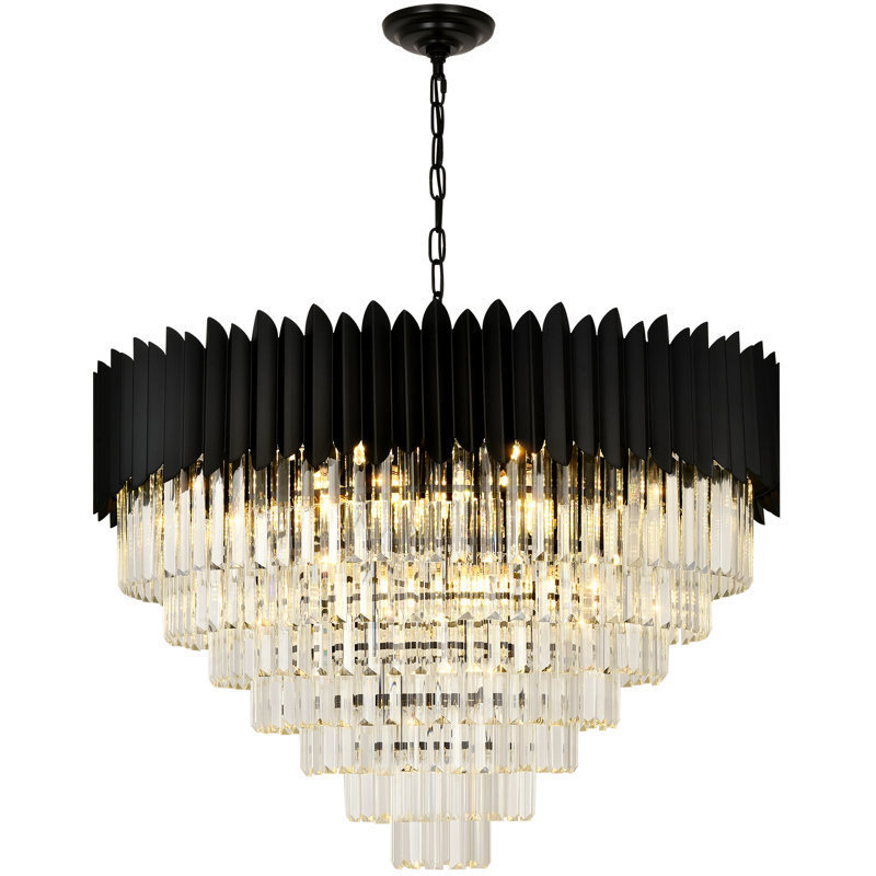 Algenis Crystal Chandelier, 45cm H x 78cm W x 78cm D