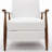 Wood Arm Push Back Recliner-1789355934