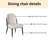 Italian style rectangular home dining table sets-103201137