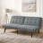 Futon Sofa With Adjustable Backrest-1007263711