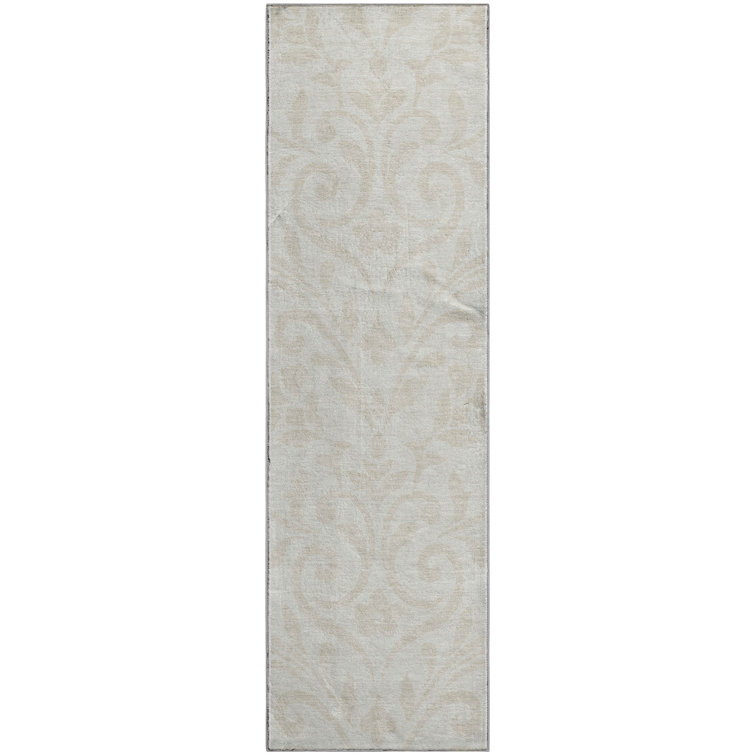 Premium Machine Washable Prisco Ivory Rug