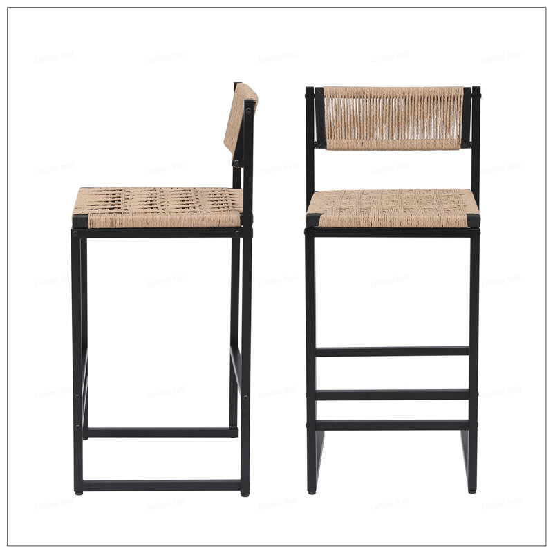 Tabourets de bar en papier, Naturel