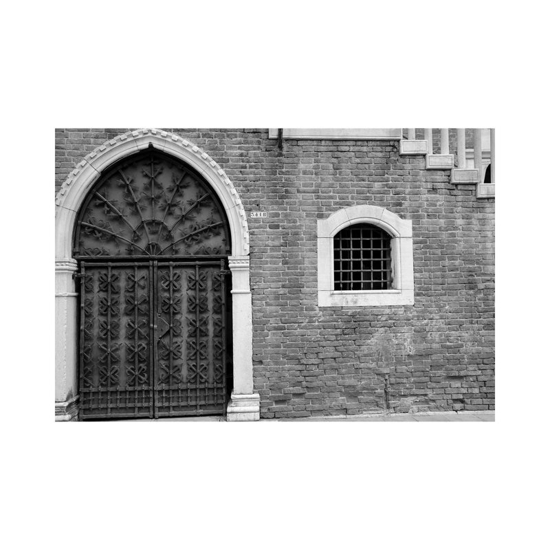 Venice Facade II by Laura DeNardo - Wrapped Canvas Print, 20.32 cm H x 30.48 cm W