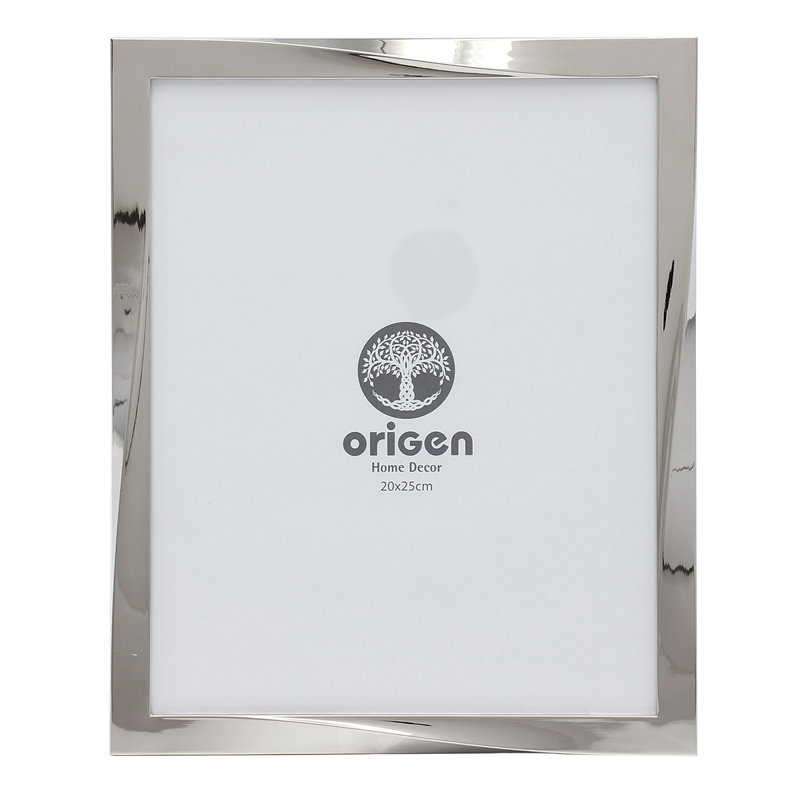 617-Marc-all Silver Metal Picture Frame, 27cm H x 2cm W x 22cm D
