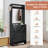 Shoe Storage Cabinet With Hooks-636814570