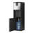 Stainless Steel Bottom Loading Water Dispenser-Instant Cooling,Three Temperature Control,Anti-Scald Shield & Apartment-Friendly(Black)
