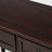 Console Table Traditional Design with Two Drawers and Bottom Shelf-770969716