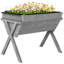 Wood Raised Garden Bed