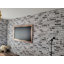 Panneaux muraux 3D en fausse brique, panneau mural décoratif en mousse légère pour l'intérieur et l'extérieur, résistant à l'eau, 20 po x 40 po (ensemble de 9), couvre 48 pieds carrés-91683149