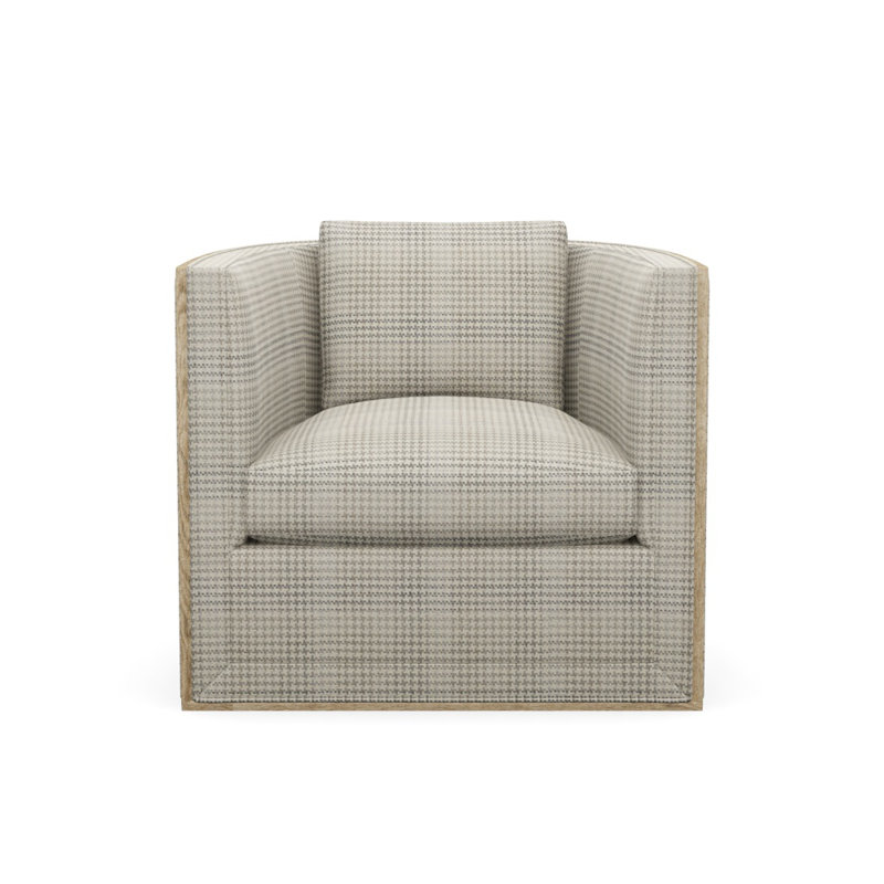 Chaise d'appoint Brett, Dune, Ardoise Clarkton