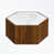 White Top/Walnut Base selected