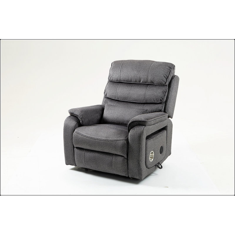 Electric Reclining Lounge Chair With 180-Degree Flat Position, Massage, Heating, And Wireless Charging For Ultimate Comfort And Convenience