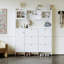 Armoire à chaussures multifonctionnelle avec tablette de rangement et 6 tiroirs rabattables, grand arbre d'entrée moderne