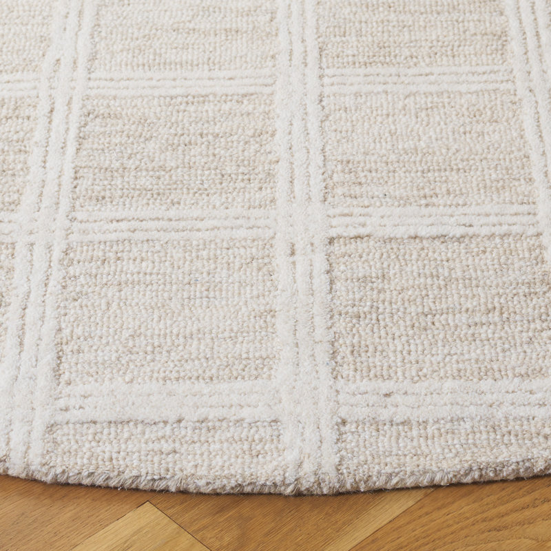 Jolett 103 Area Rug In Sage / Ivory, Round 6'