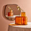 Vase de table en cristal sans plomb 12,8 po Layers-36553275-123524649