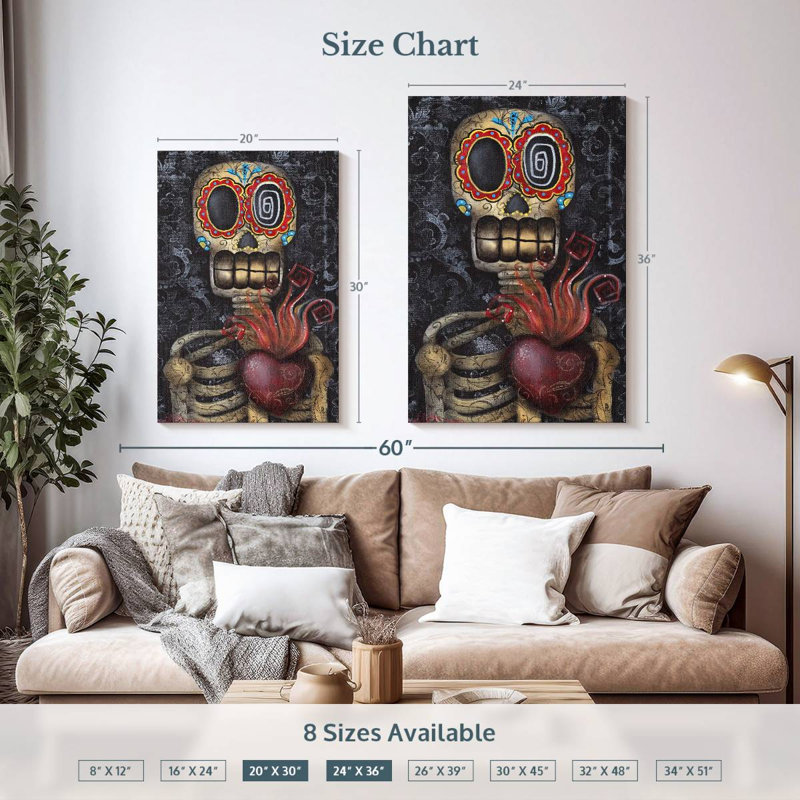 Lelend Sacred Heart, H 36 po x l 24 po