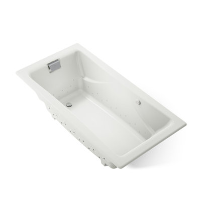 Baignoire tourbillon en fonte émaillée 72 po x 36 po avec chauffe-eau