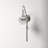 Luke Steel Plug-in Armed Sconce-557911995