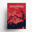Carte de la ville de Singapour, impression-326668690-326668703
