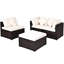 Mykeya 74cm Wide Patio Sofa with Cushions