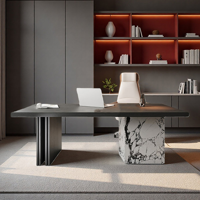 Dadi Computer Desk, 29.53" H x 62.99" W x 31.50" D