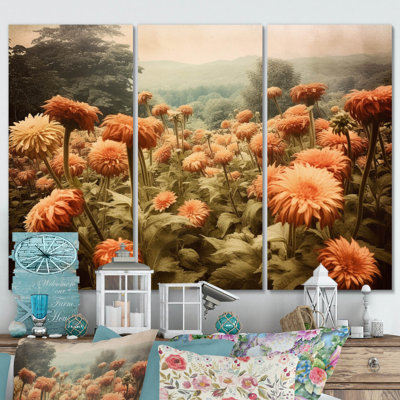 Plants & Flowers Wall Decor on Metal