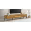 Meuble télé Boho, console média Modern Farmhouse, meuble télé, meuble télé, console télé