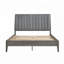 Grand lit plateforme de style moderne