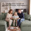 Ensemble fauteuil d'appoint et repose-pieds compressés, fauteuil moderne à assise profonde avec ressorts ensachés et coussin assorti, vert-134056477
