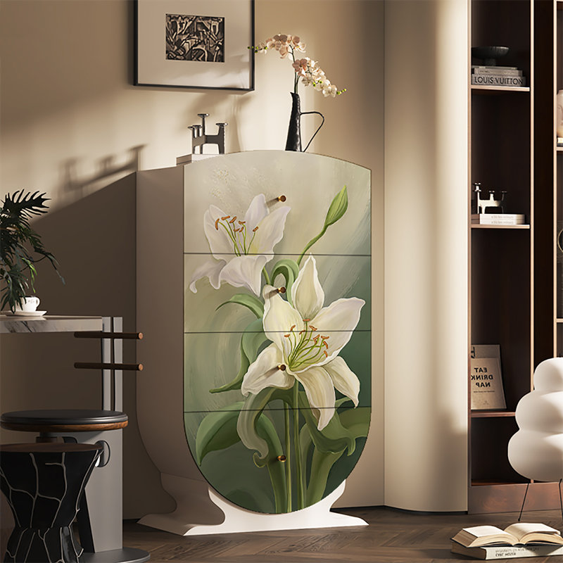 Armoire décorative Home Fresh, Blanc