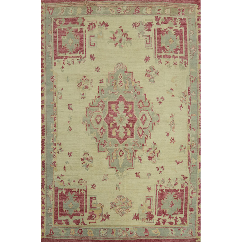 Tapis turc fait à la main Oushak 9 x 12