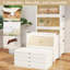 Grands bacs de rangement empilables avec couvercles-111089989