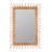 Benjamin Rattan Frame Rectangle Wall Mirror
