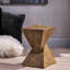 Table d'appoint élégante, inspiration naturelle, design moderne, couleur, table compacte à empreinte pour la vie et les espaces extérieurs, artisanat, P 12,36 po