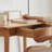 100% solid wood natural wood computer desk study desk oak natural wood PC desk work desk-43429690