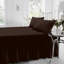 Percale Valance Sheet Polycotton Solid Colour Bed Sheet Single Double King Super King Machine Washable High Quality-19277586-123808901