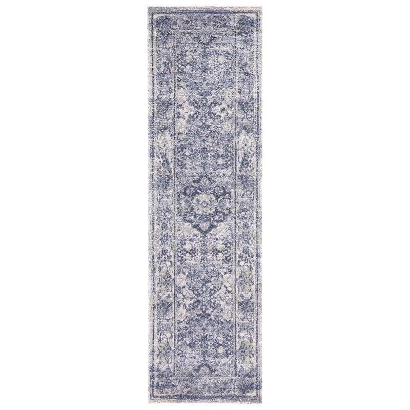 Brettney Hand Tufted Performance Oriental Rug, Runner 2'3" x 8'
