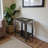 Norfolk Glass Top End Table