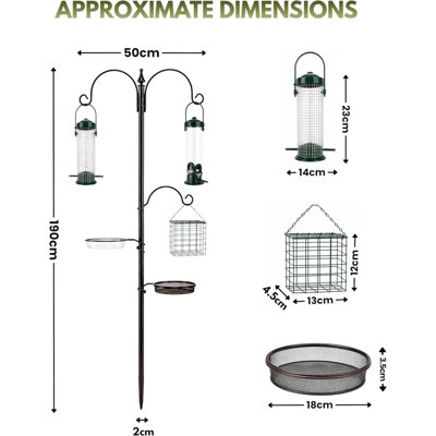Heavy Duty Metal Bird Feeder